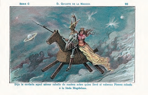 D. Quijote de la Mancha. Ilustraciones de Pahissa